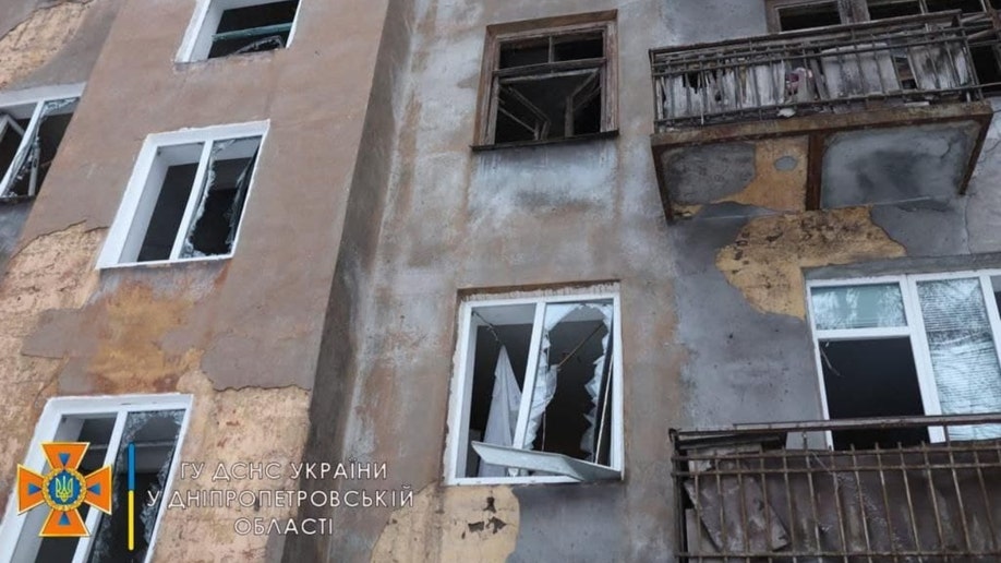 Dnipro after Russian attacks on March 11, 2022. (Ukraine State Emergency Services)