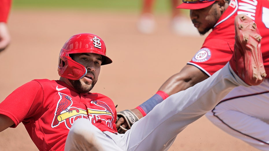 Cardinals pile 29 runs on Nationals in spring training scoring bonanza