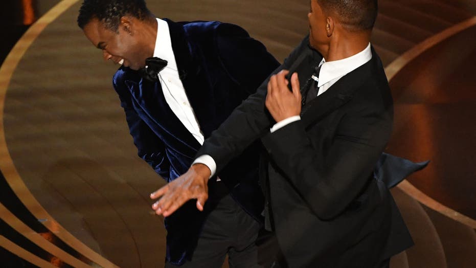 Oscars: Will Smith slaps Chris Rock over Jada Pinkett Smith joke