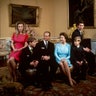 Princess Anne, Prince Andrew, Prince Philip, Queen Elizabeth II, Prince Edward and Prince Charles
