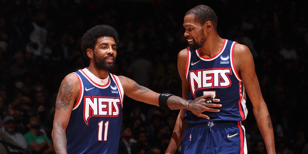 Shop Now: First Kyrie Irving and Kevin Durant Nets jersey are live! -  NetsDaily