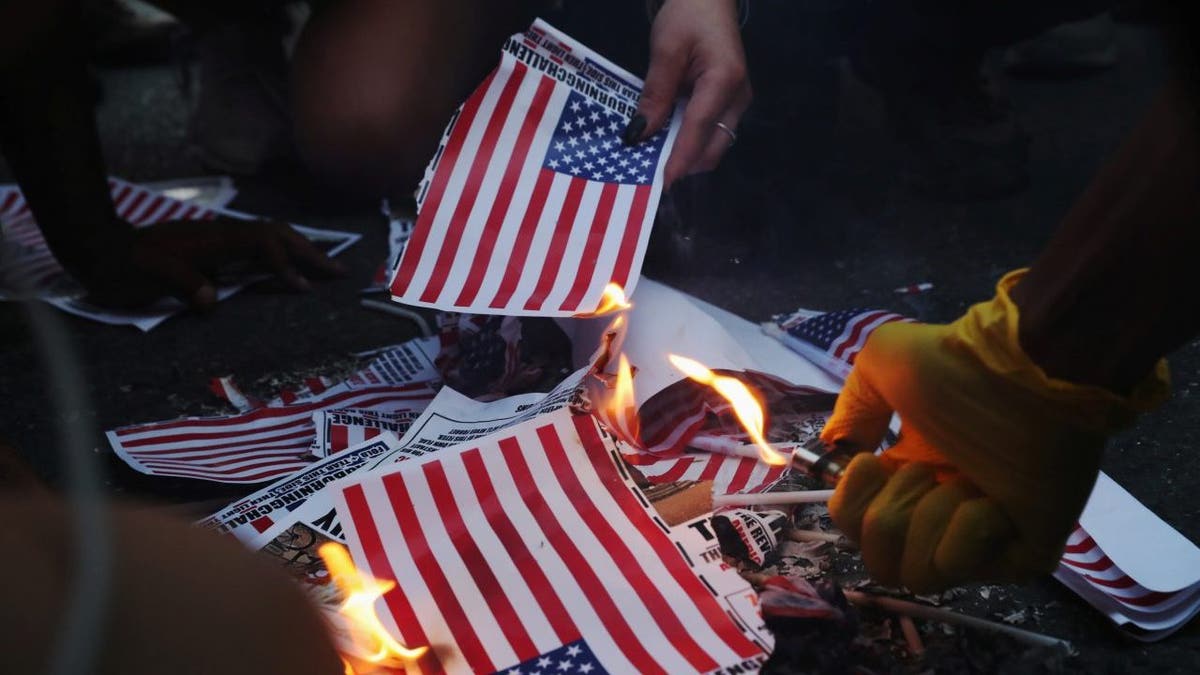 flag burning