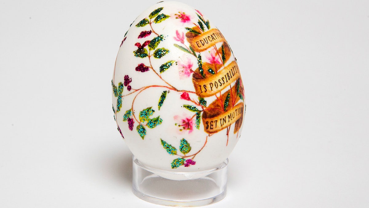 First Lady 2022 commemorative egg