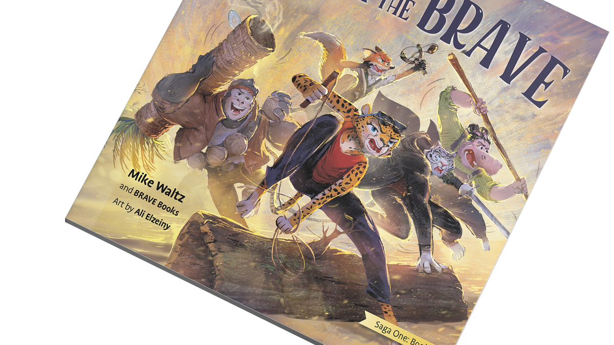 Book cover for "Dawn of the Brave