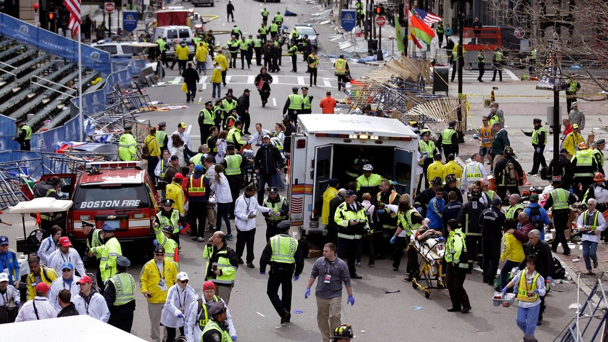 Boston Marathon bombing.