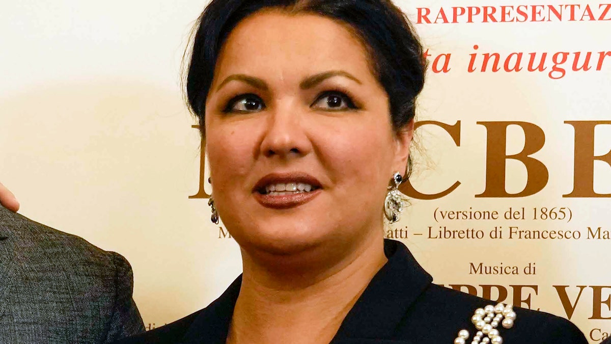 Russian soprano Anna Netrebko