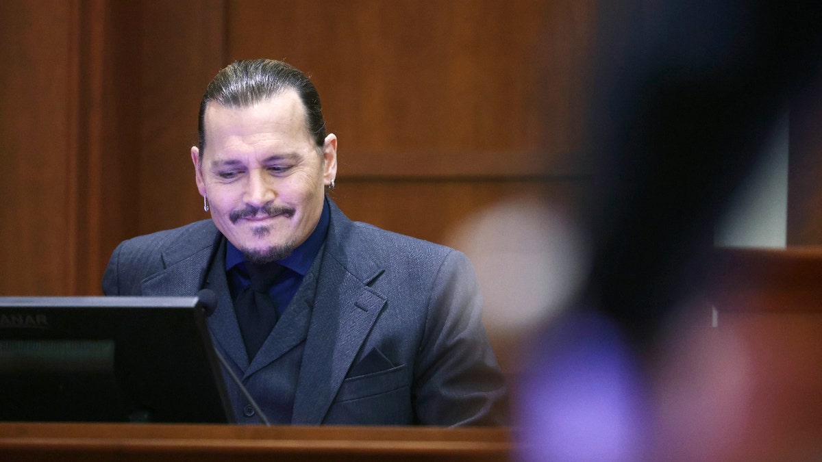 US actor Johnny Depp testifies during the 50 million US dollar Depp vs Heard defamation trial at the Fairfax County Circuit Court in Fairfax, Virginia, USA, 21 April 2022. Johnny Depp's 50 million US dollar defamation lawsuit against Amber Heard that started on 10 April is expected to last five or six weeks.