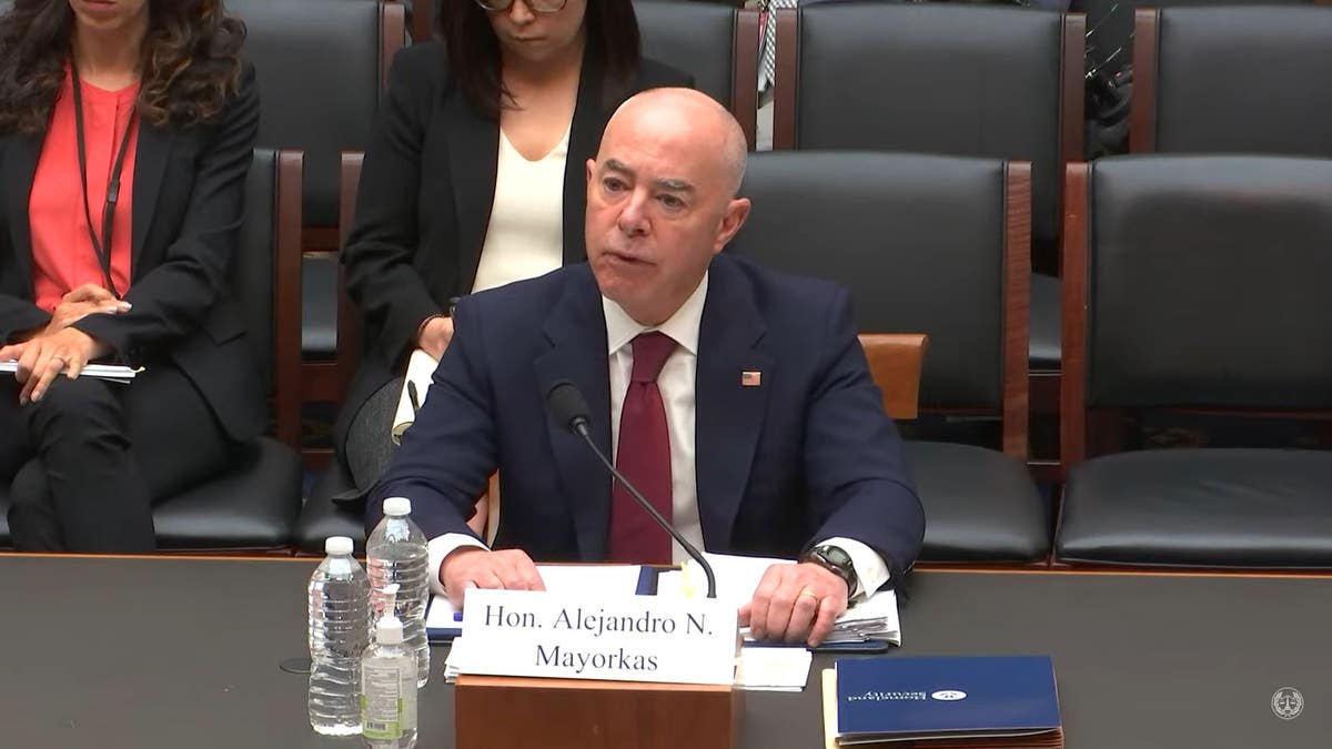 DHS Sec. Alejandro Mayorkas. (House Oversight Committee)
