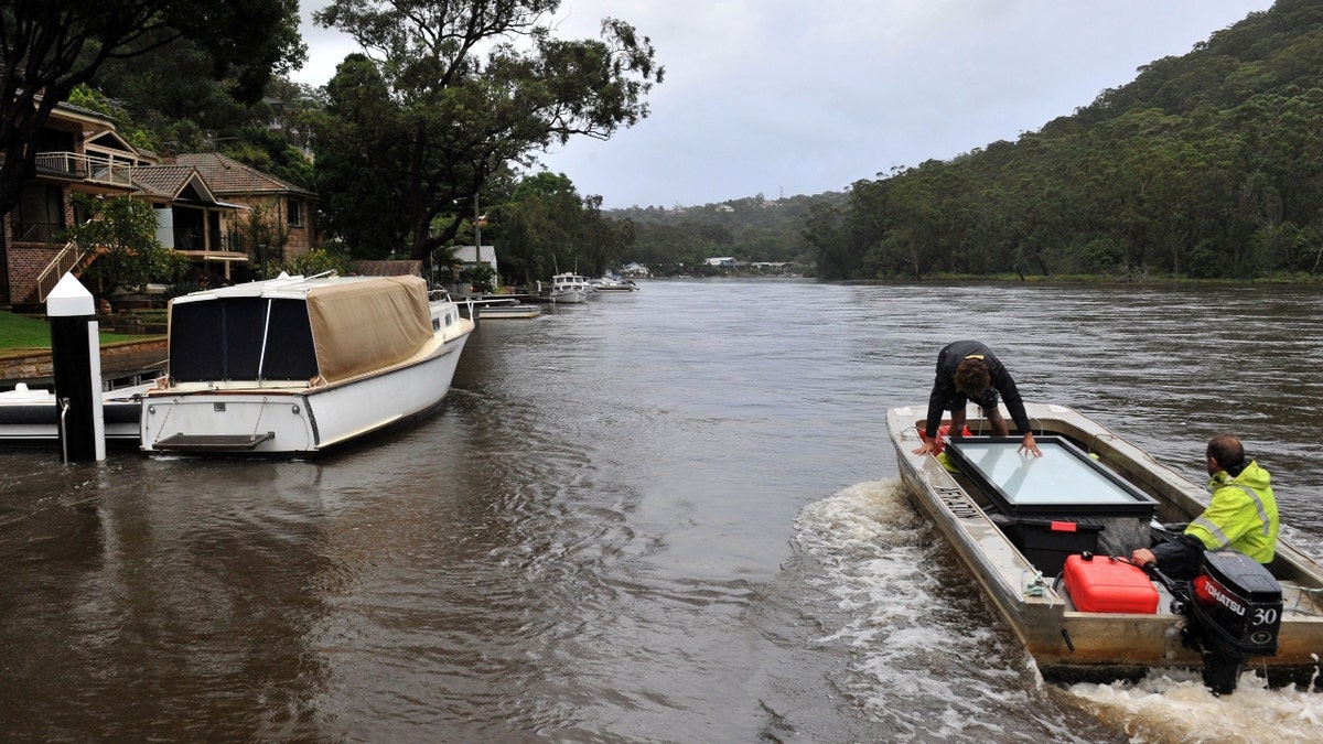 Sydney flash flooding