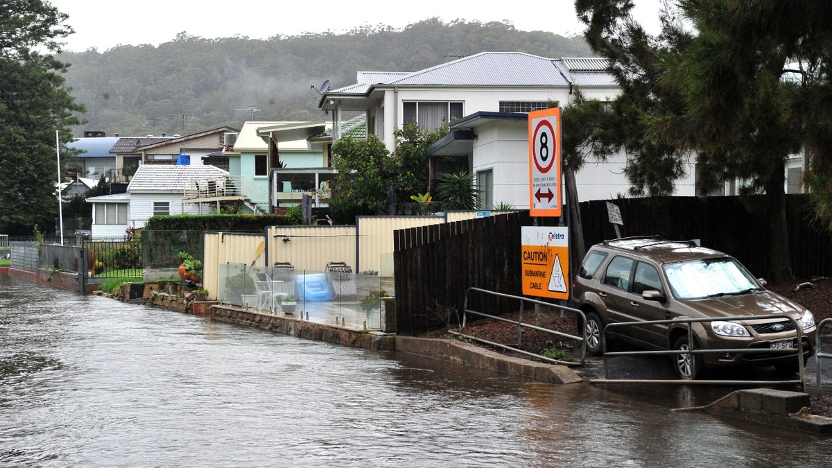 Sydney flash flooding