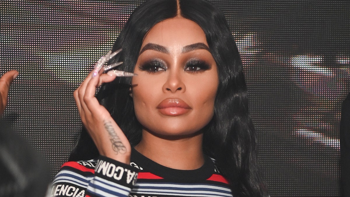 Blac Chyna attends Chaos Tuesdays at Red Martini on Aug. 17, 2021, in Atlanta, Georgia.