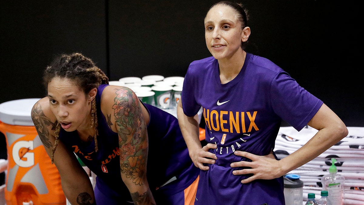 Phoenix Mercury center Brittney Griner