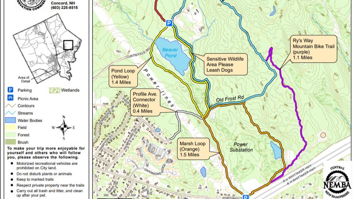 New Hampshire trail shooting