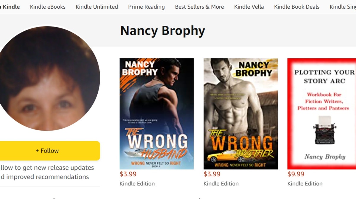 Nancy Crampton-Brophy's Amazon author page.
