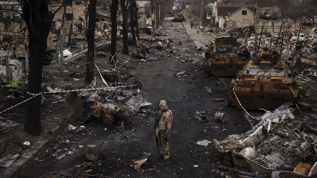 Ukraine military destroyed Russia tanks