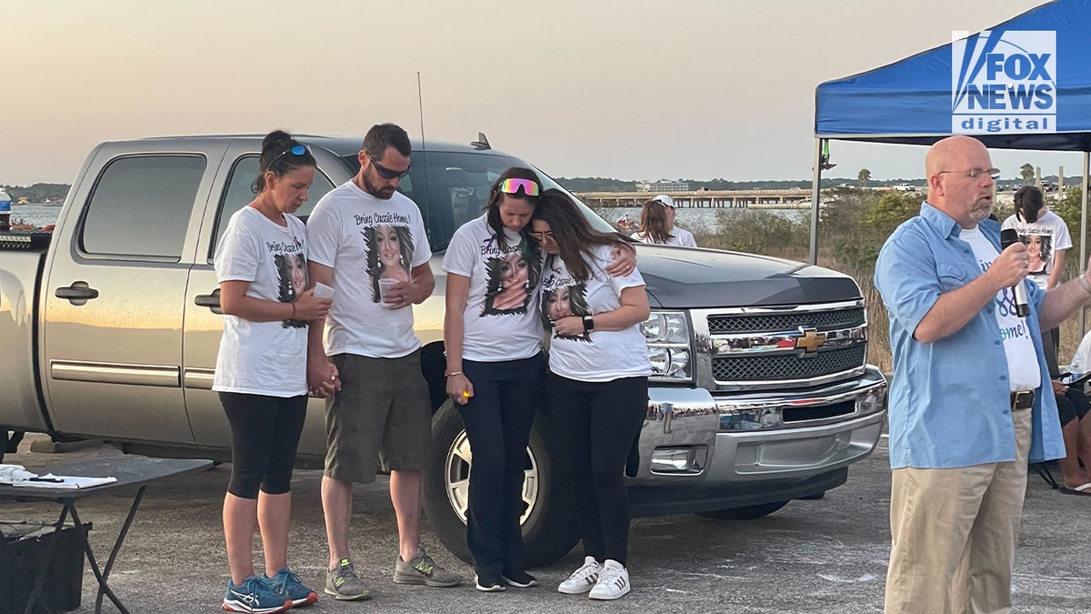 Family of Florida mom Cassie Carli gather for a vigil