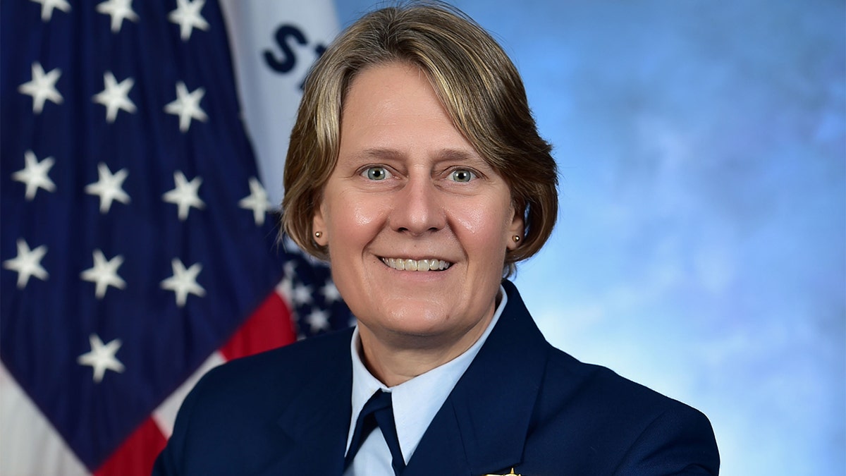 Admiral Linda Fagan, nominee to be commandant of the U.S. Coast Guard. If confirmed, Fagan would be the first female to lead a U.S. military service.