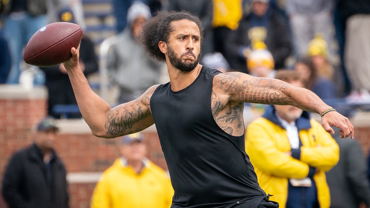 Colin Kaepernick Michigan workout