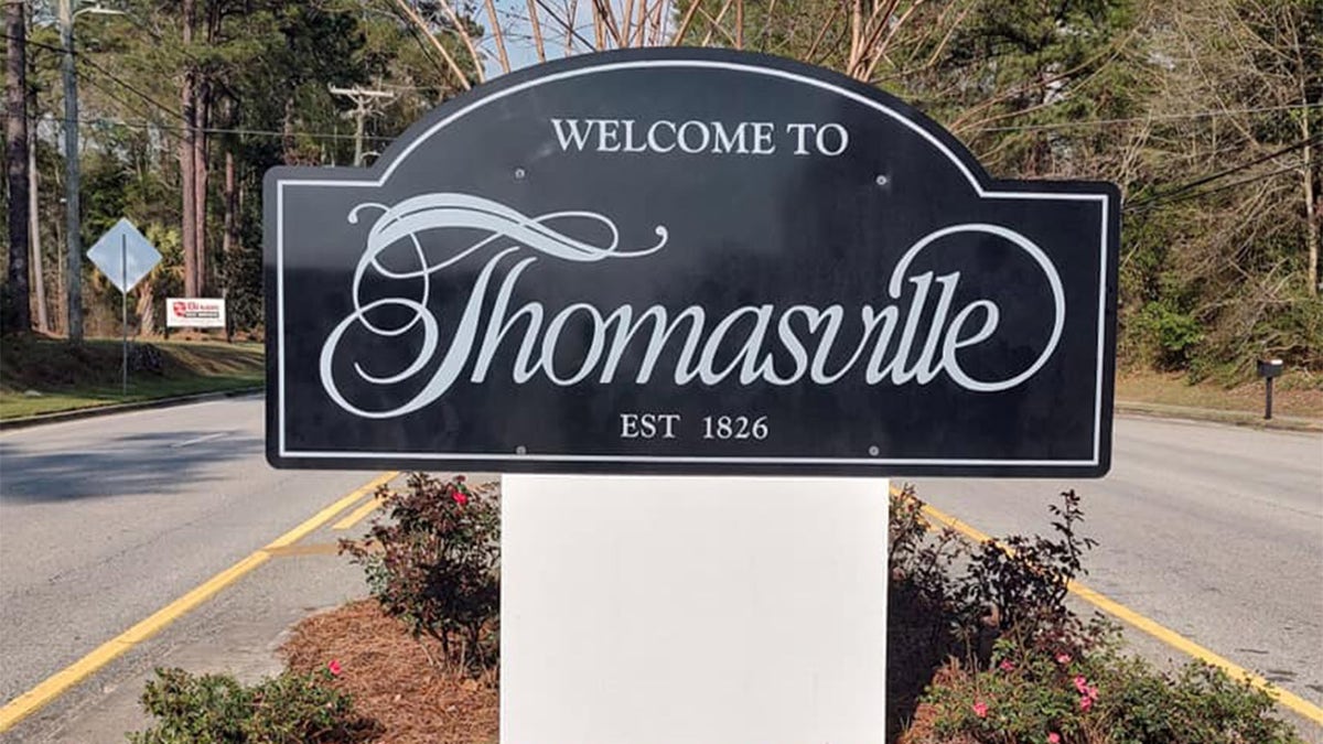 Thomasville sign