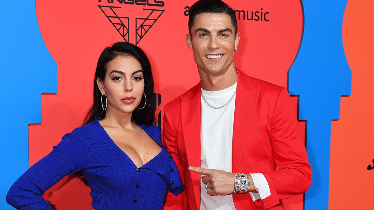 Georgina Rodriguez and Cristiano Ronaldo