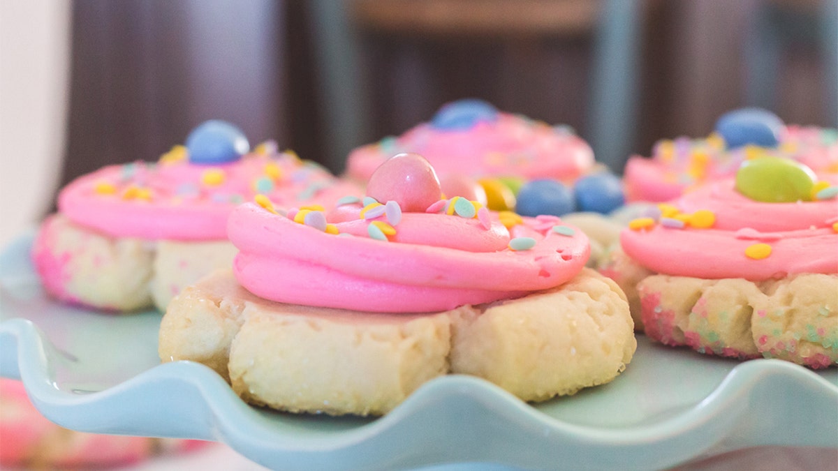 Easter sugar cookies