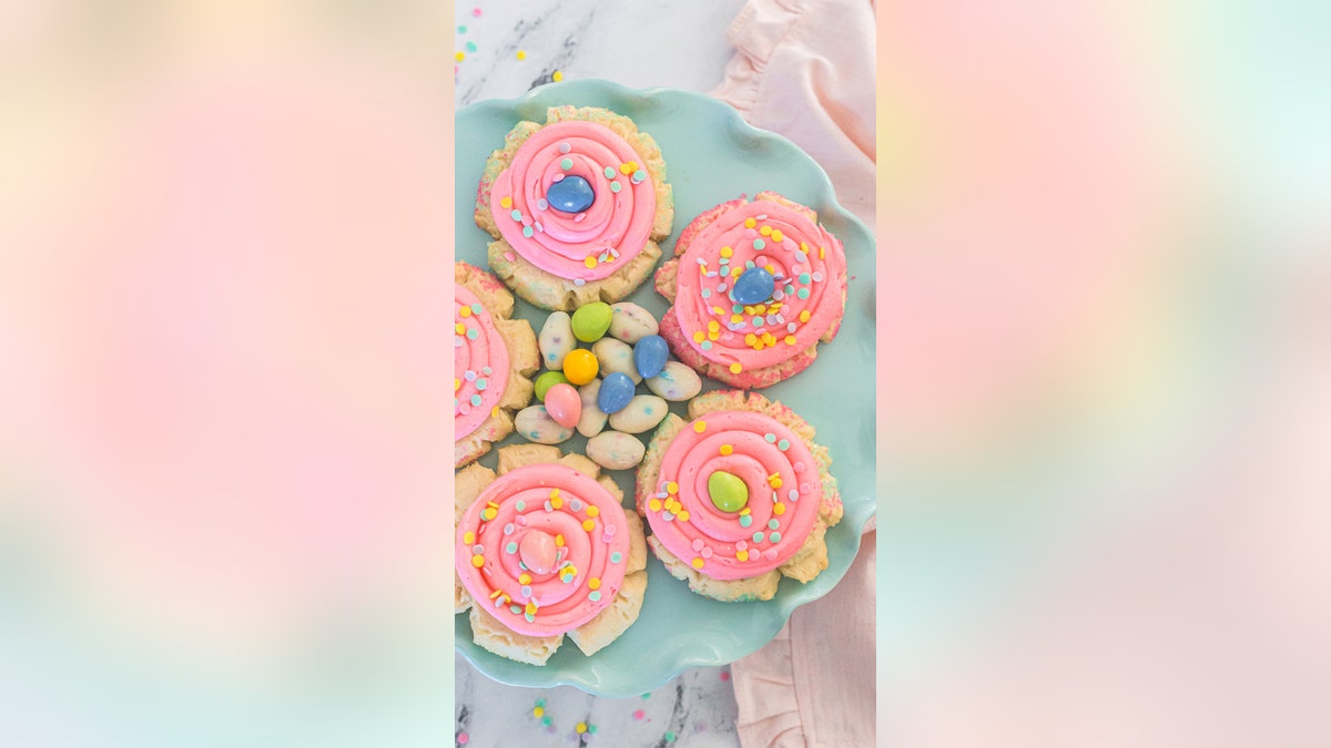 Easter sugar cookies