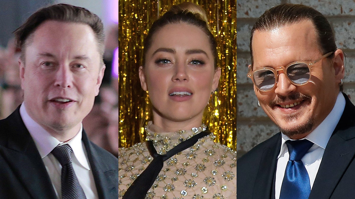 Elon Musk Amber Heard Johnny Depp