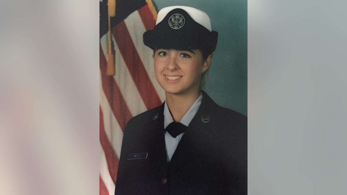 Gretchen Smith in Air Force uniform