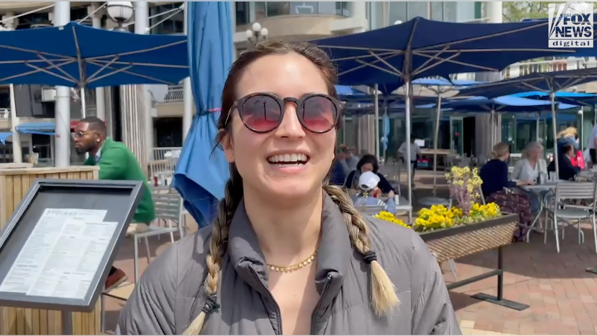 A woman walking around D.C. tells Fox News she thinks Elon Musk owning Twitter will make it worse for free speech (Fox Digital)
