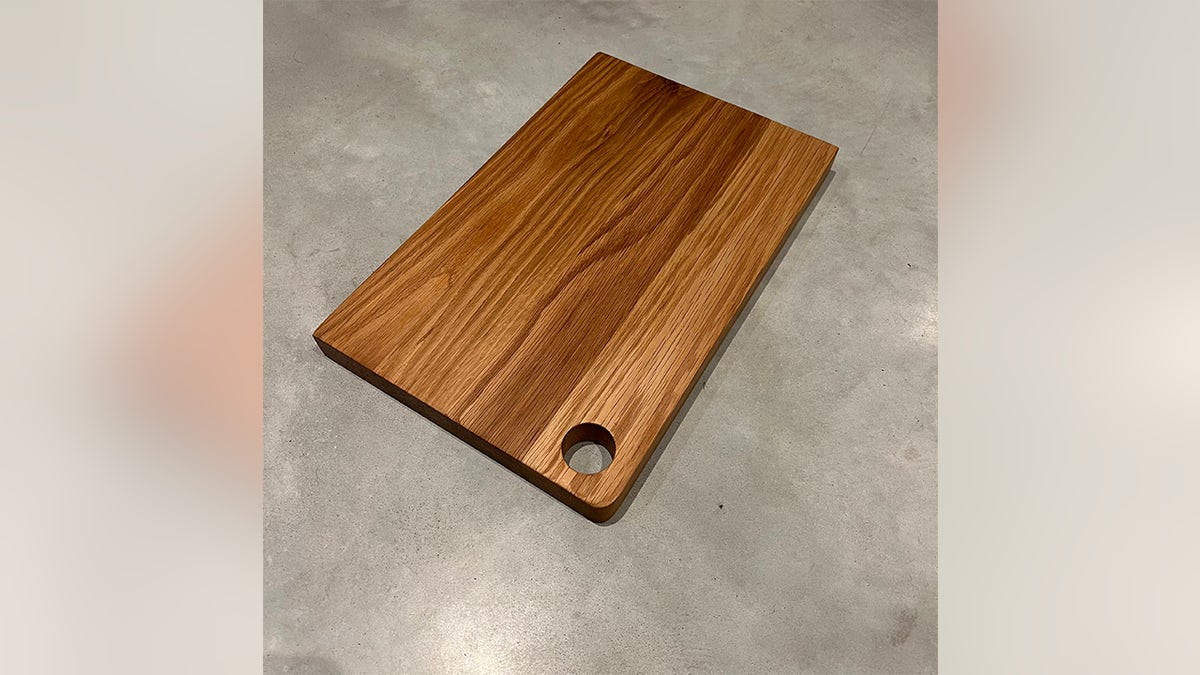 Gabriel Clark's cutting board