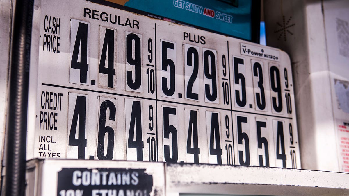 Gas prices in New York