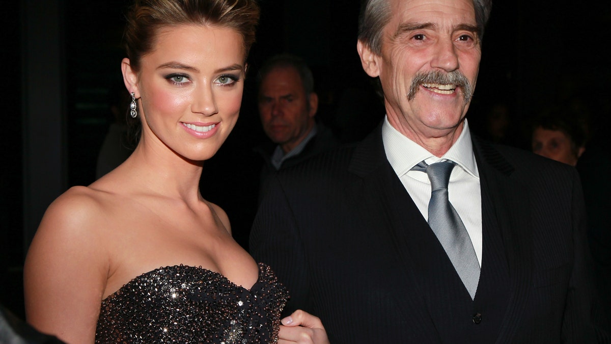 Amber Heard and father David Heard