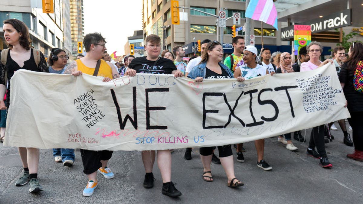 Transgender and nonbinary march