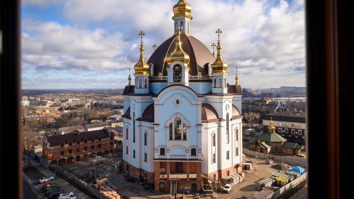 church in Mariupol, Ukraine