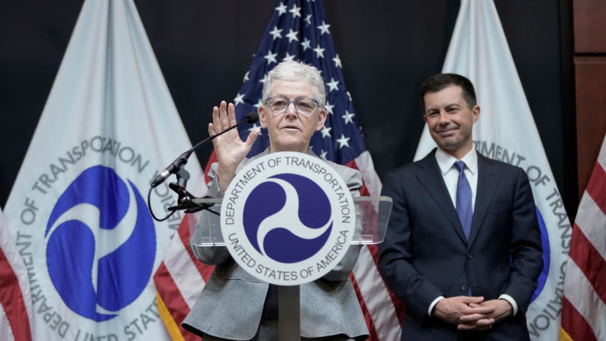 Gina McCarthy and Pete Buttigieg