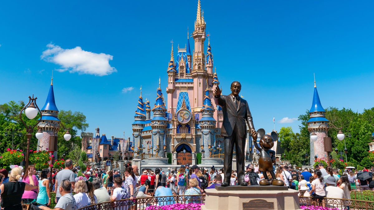 Walt Disney at Magic Kingdom 