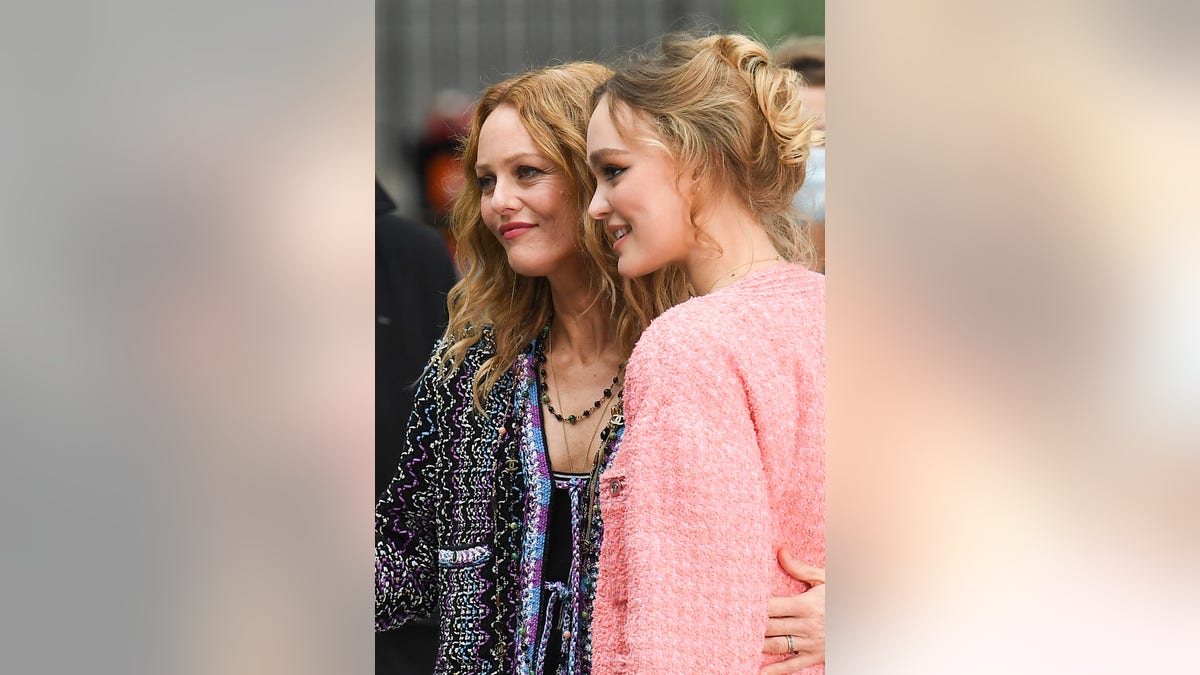 Vanessa Paradis and daughter Lily-Rose Depp