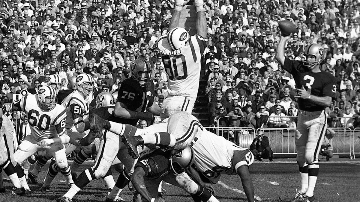 The "Heidi" game between The New York Jets and the Oakland Raiders on November 17, 1968.