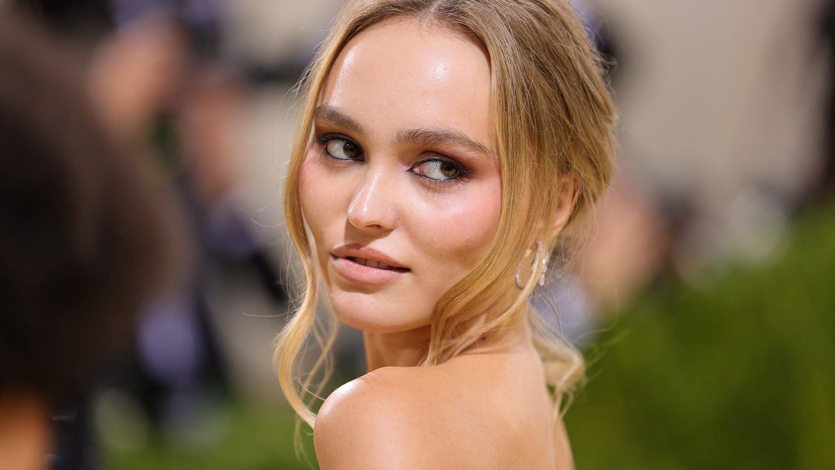 Lily Rose Depp at the Met Gala