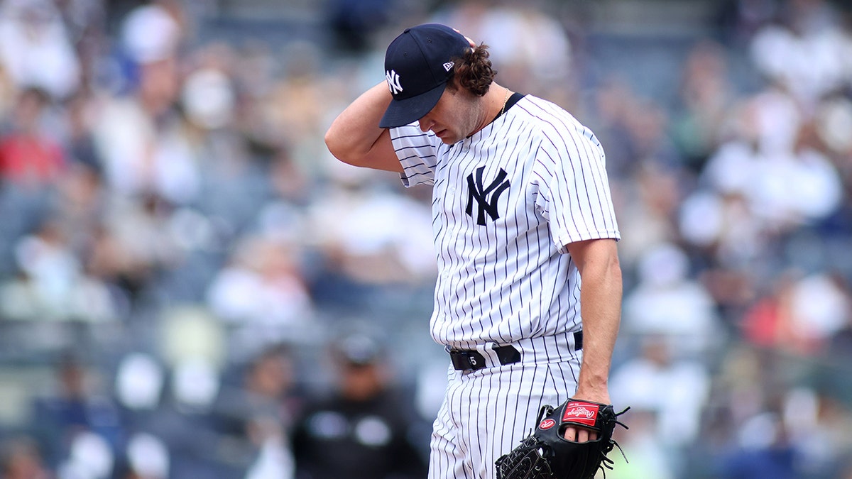 Yankees' Gerrit Cole settles for no-decision despite no-hit bid