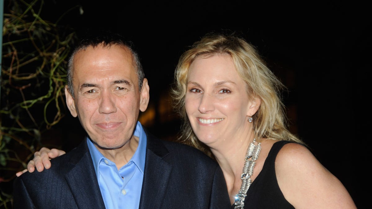 Gilbert Gottfried and his wife
