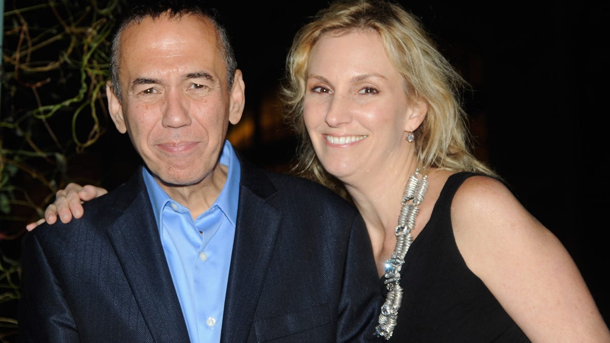 Gilbert Gottfried and his wife