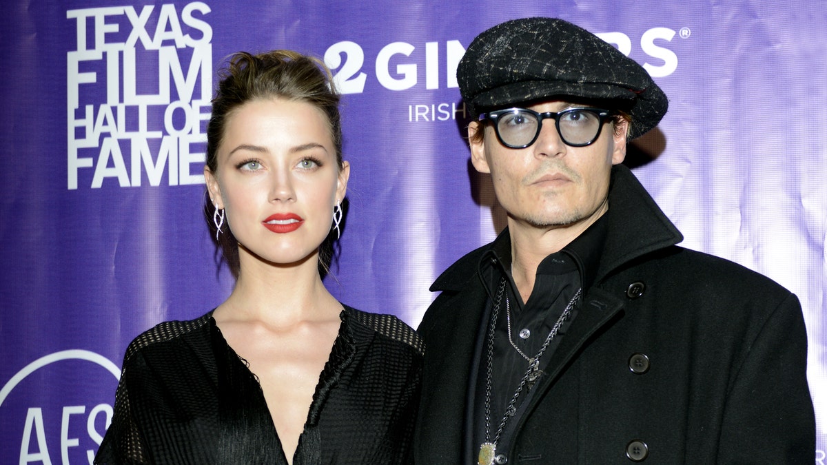 Amber Heard and Johnny Depp