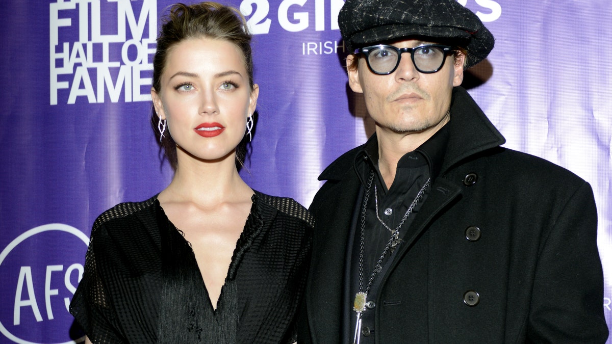 Amber Heard and Johnny Depp