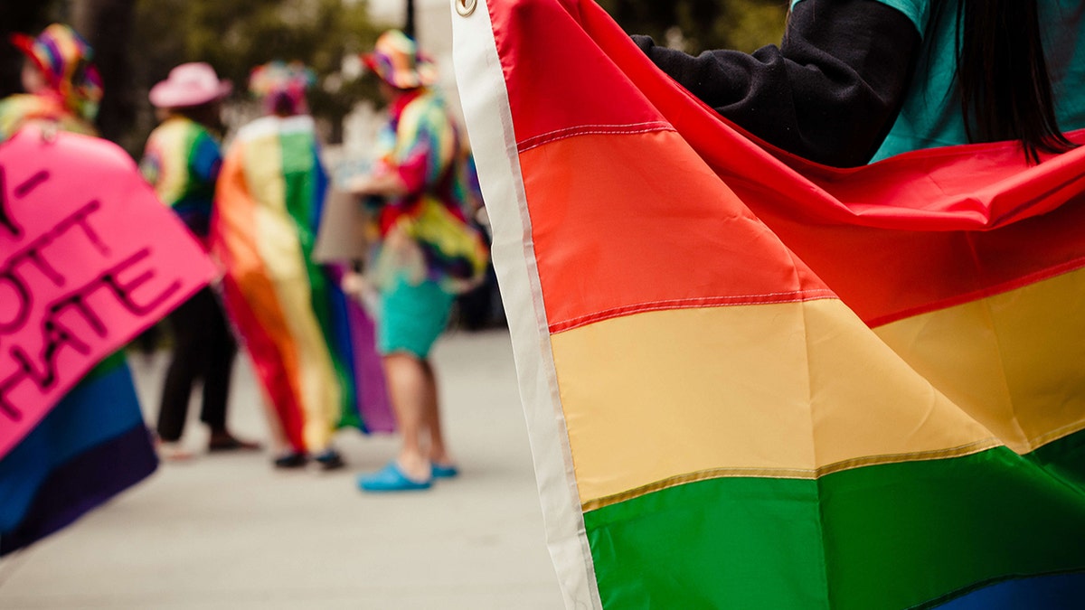 California LGBT protest