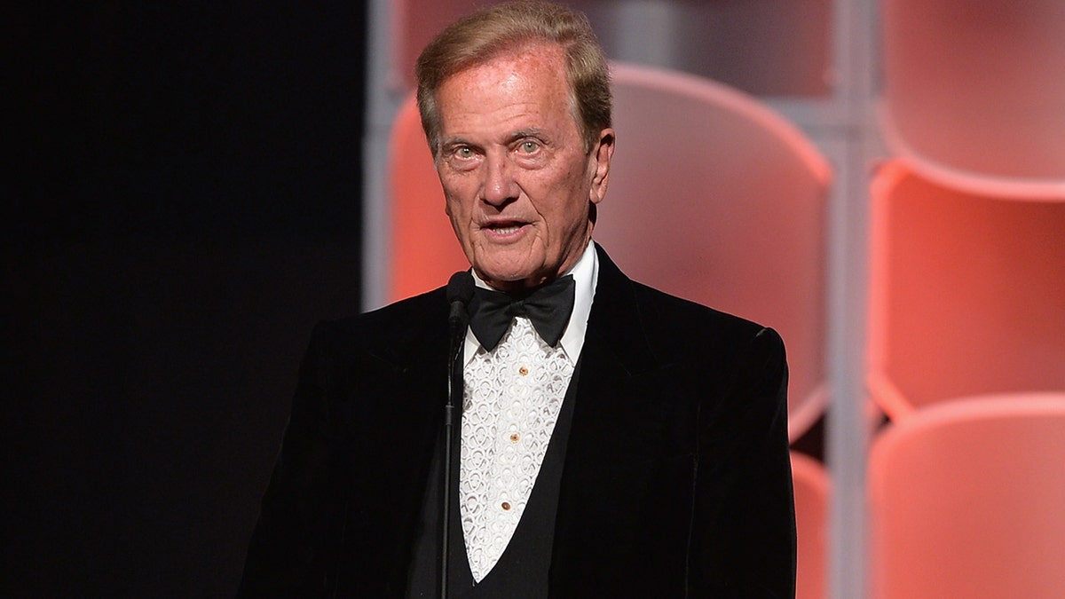Pat Boone on stage