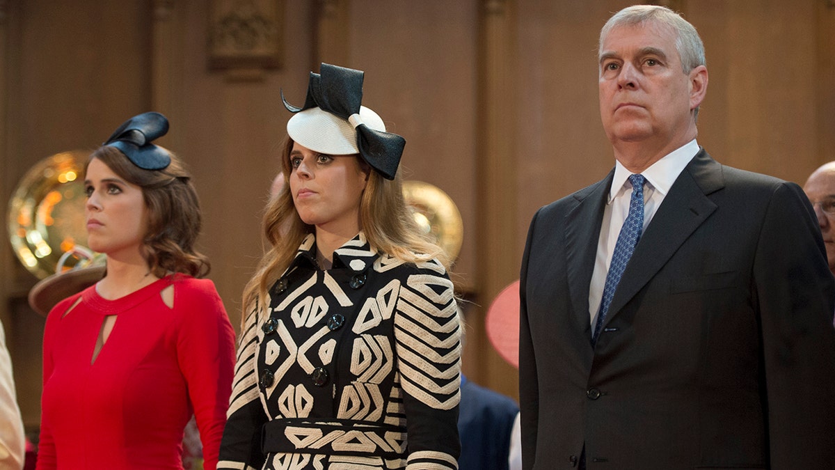 Princess Eugenie Princess Beatrice Prince Andrew