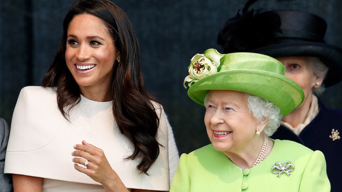 Meghan Markle Queen Elizabeth