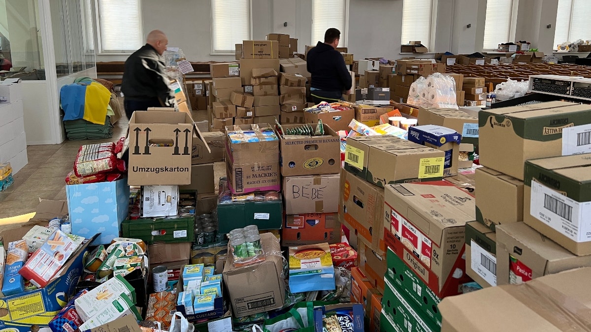 The International Ukrainian Crisis Fund nonprofit delivers humanitarian supplies.