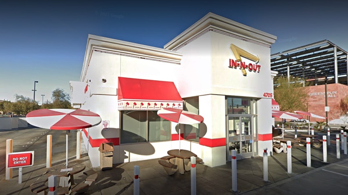 In-n-Out location on South Maryland Parkway in Las Vegas